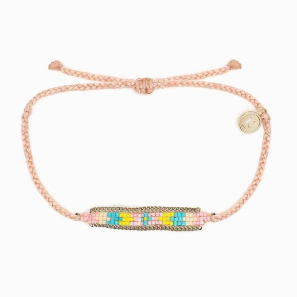 Pura Vida Jewelry - PURA VIDA Seed Bead ID bracelet +freebies